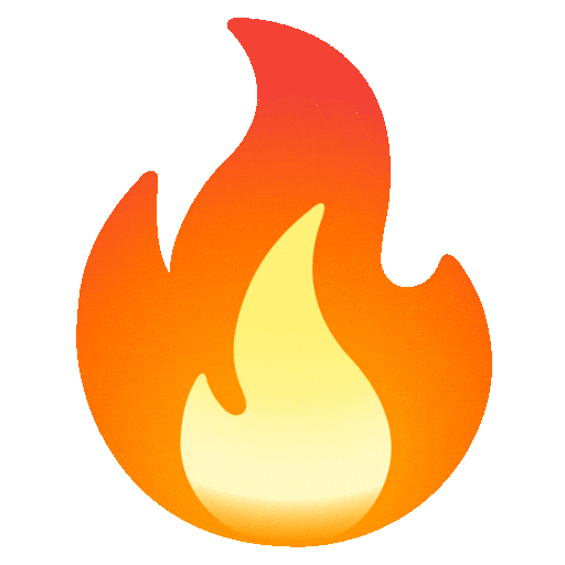 Fire Feu Sticker by Comptoir Nautique