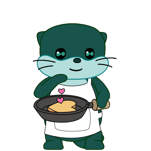 Love You Kiss Sticker by Odd Otties