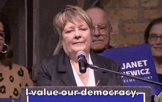 Wisconsin Democracy GIF by GIPHY News