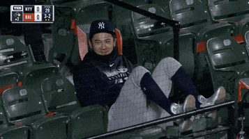 New York Yankees Nod GIF by Jomboy Media