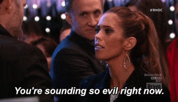 evil real housewives GIF