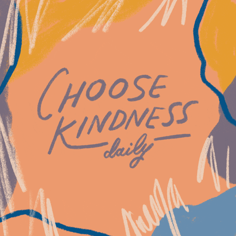 Be Kind Love GIF by BrittDoesDesign - Find & Share on GIPHY
