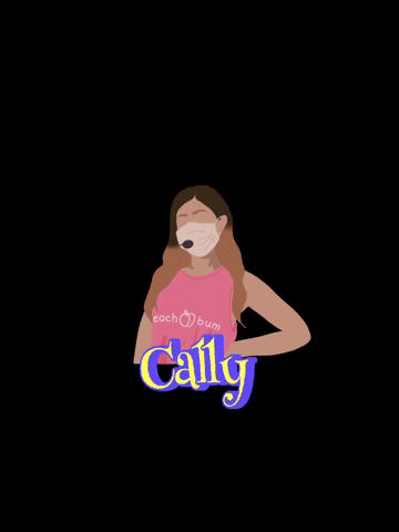 Cally GIF by Peach Bum