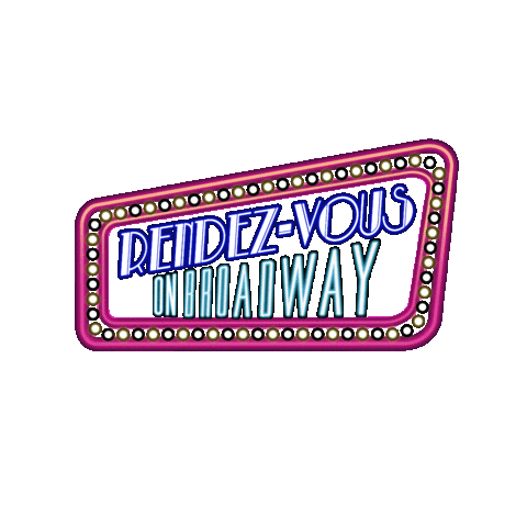 Broadway Rendezvous Sticker by Krakowski Teatr Variete