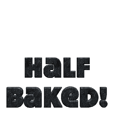 Half Baked Burn Sticker