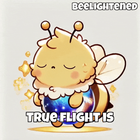 Peace Reflecting GIF by Beelightened