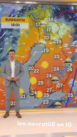 Weather Reporter GIF
