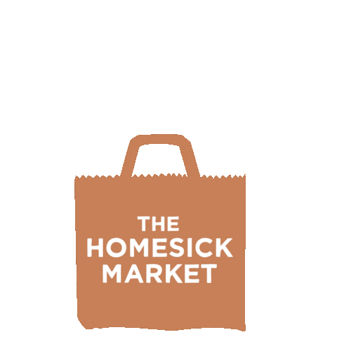 The Homesick Market Sticker