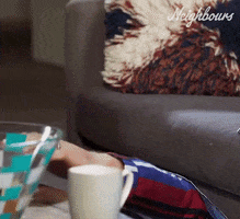 Drunk Aaron Brennan GIF by Neighbours (Official TV Show account)