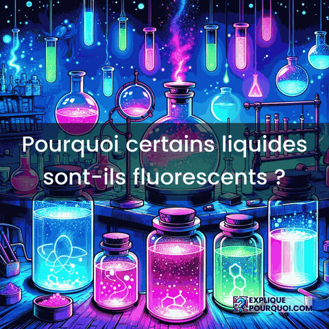 Fluorescence Chimie GIF by ExpliquePourquoi.com