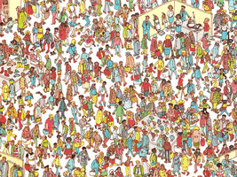 waldo should make extremely easy to find GIF by Maudit