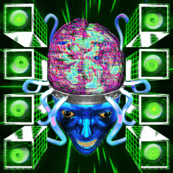 Feed Me Glitch GIF by davidvnun