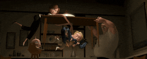 the incredibles family GIF by Disney Pixar