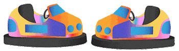 Bumpercars Sticker