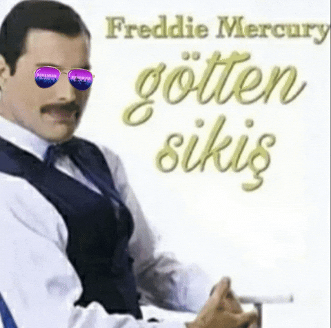 Freddie Mercury Instagram GIF