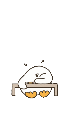 Tired Sticker