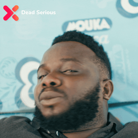 Dead Serious Woman GIF by Showmax