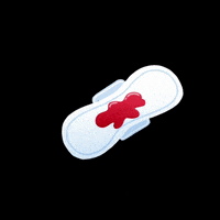 Blood Menstruation GIF by martipez