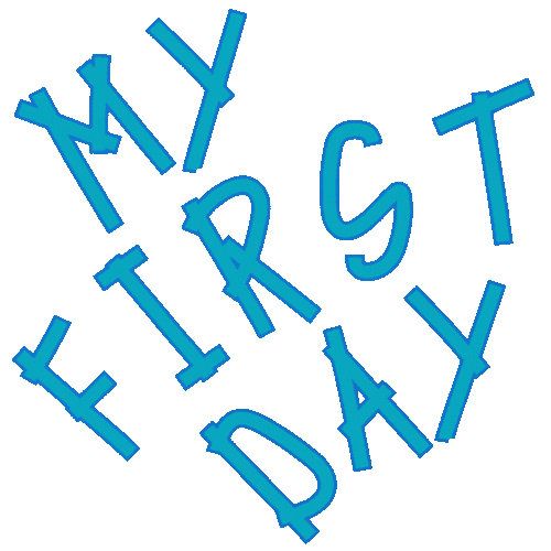 My First Day Doggy Daycare Sticker by waggingtailspr