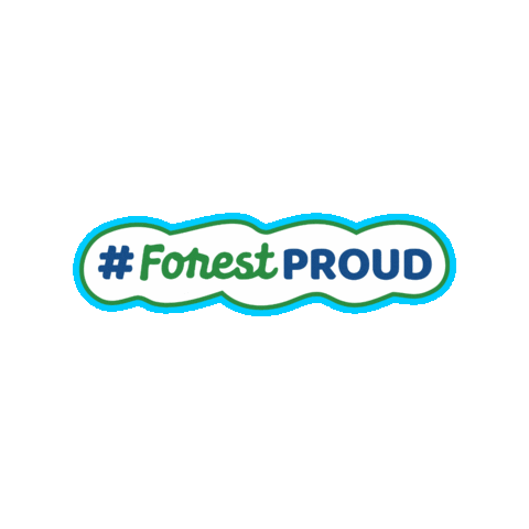 Forest Trees Sticker by #forestproud