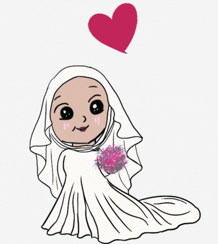 Bride Hijab GIF