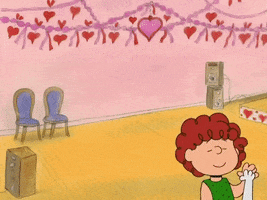 valentines day dancing GIF by Peanuts
