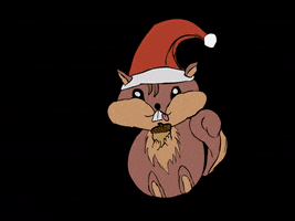 Christmas Chipmunk GIF by TASCH