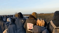 Police Move Against Anti-Mining Activists' Blockade at German Village