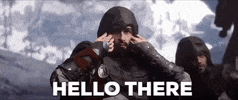 Oh Hello Sup GIF by Assassin's Creed