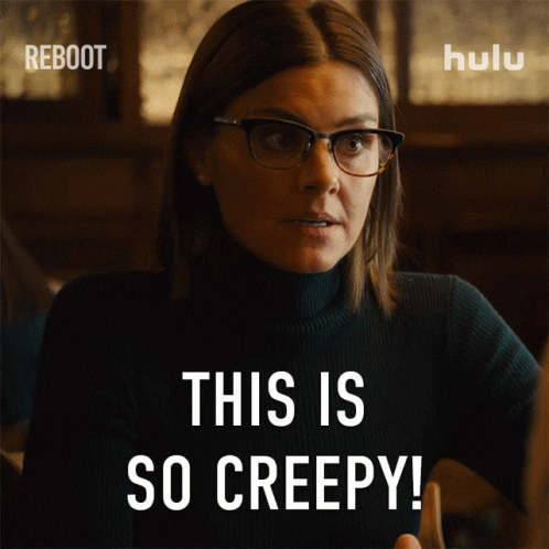 This Is So Creepy Tv Show GIF by HULU