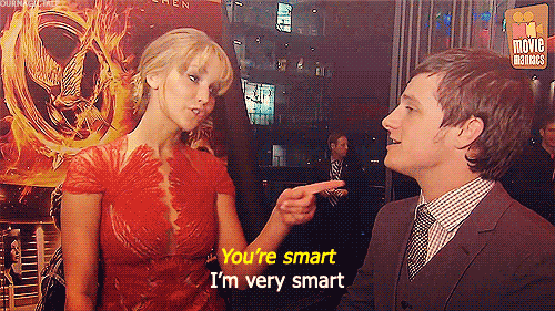 Smart Jennifer Lawrence GIF - Find & Share on GIPHY