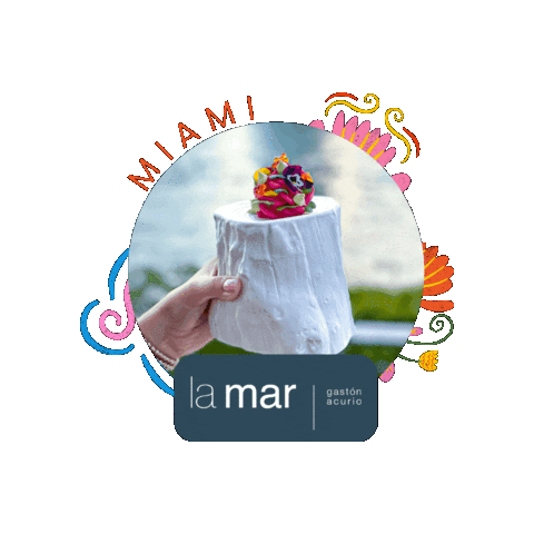La Mar Miami Sticker by La Mar by Gastón Acurio