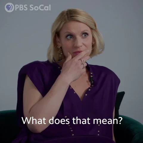 What Are You Talking About Claire Danes GIF