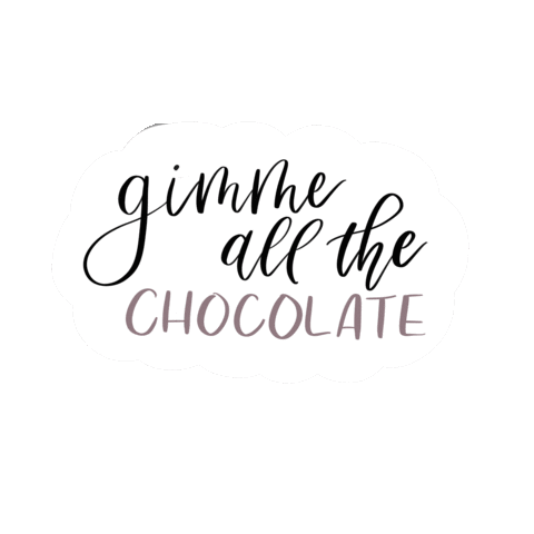 Chocolate Sticker
