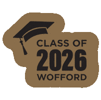 2026 Sticker by Wofford College