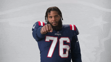 Football Mic Drop GIF by New England Patriots