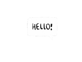 Text Hello Sticker