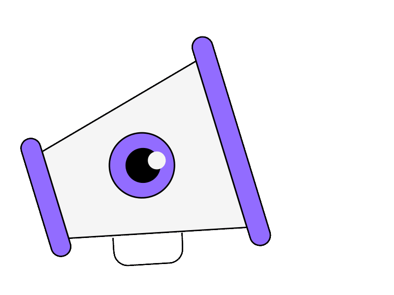 Megaphone Sticker by Nubank for iOS & Android GIPHY