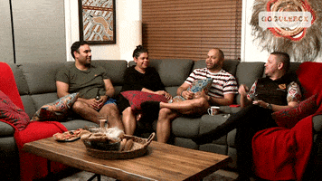 Cracking Up Laughing GIF by Gogglebox Australia
