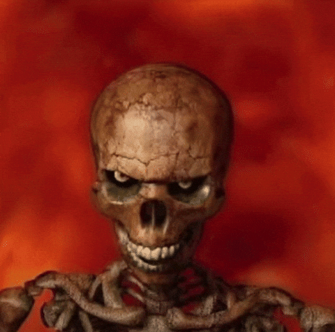 Skeleton Meme GIF