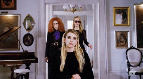 american horror story coven surprise GIF