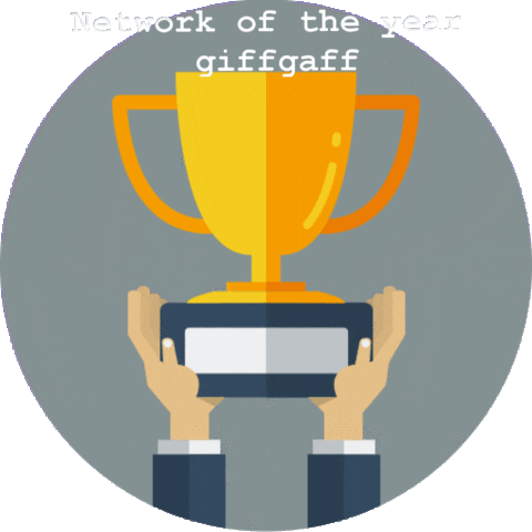 Network Of The Year Giffgaff Sticker