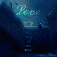 love is a song bambi GIF by Disney