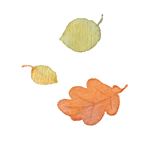 Fall Season Art Sticker