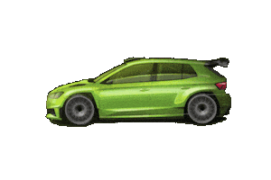 Car Driving Sticker by Škoda Global