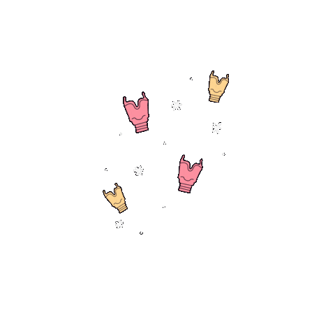 Waves Mouth Sticker