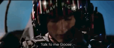 top gun goose gif