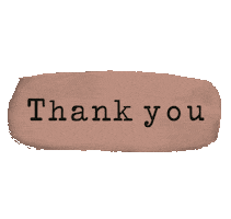 Thanks Thank You Sticker by konope.co