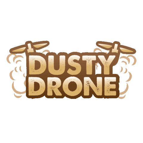 Dusty Drone Sticker
