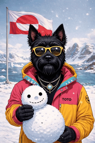 Polar Bear Snow GIF by Terry Toto